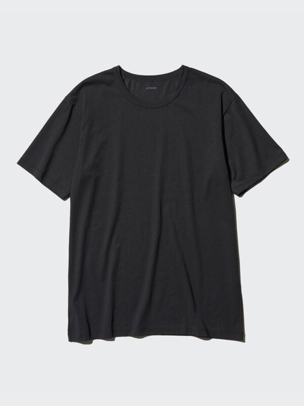 Cotton Blend Round Neck T-shirt/Short-sleeved Fashionable Casual Top