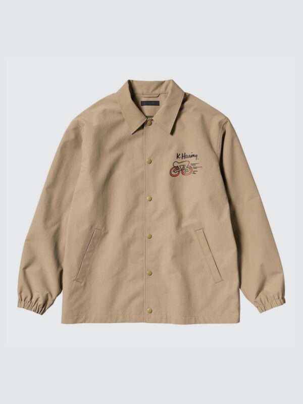 Men's Long Sleeve Casual Coach Jacket