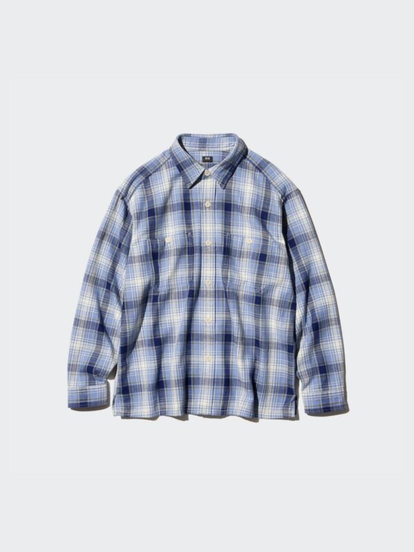 Bamboo Cotton Plaid Shirt/Long-sleeved Shirt Pure Cotton Casual